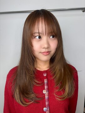 キーゴ 博多(KY-GO.) ロングレイヤー/レイヤーカット/ブラウンベージュ