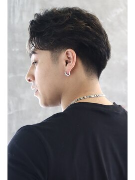 にもう アクティブショート/メンズパーマ/ツーブロック/フェード/