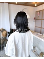 シーソー(SEA SAW)&nbsp;ナチュラルミディ/外ハネ/レイヤー