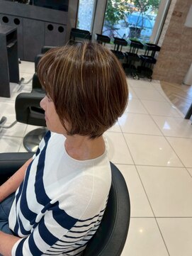アース 南福島店(HAIR&MAKE EARTH) お白髪ぼかしハイライト