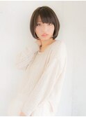 伸ばしかけにオススメ ストレートボブ
