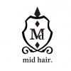 ミドヘアー (mid hair)のお店ロゴ
