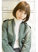 『シンプル大人ボブ』