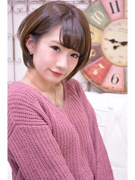 メイズ(MAZE) 丸みのあるふんわりショートボブ【メイズ東中野・鍛原志行】