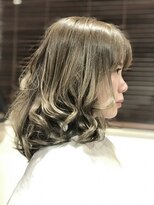 ヘアーサロン デペント(HAIR SALON Depend)&nbsp;ナチュラル グラデーション×ミルクティ