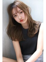 ラエティス(Laetus)&nbsp;縮毛矯正/小顔シースルーバング/ミルキーベージュ【Laetus】