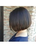 縮毛矯正ボブ
