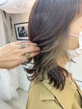 エマエコル(Emma ecole) Emma ecole インナーカラーベージュ/隠せる/バレない by.木村