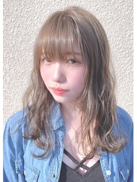ラ メール ヘア デザイン(La mer HAIR DESIGN) 絶対可愛い!『ミルクティーベージュ』