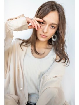 オースティン 錦糸町(AUSTIN) AUSTIN☆大人かわいい前髪セシルカットココアブラウンネオウルフ