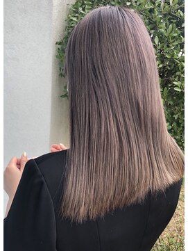 ドクターズサロン レラパール -Lela pearl-ハイトーンカラー ラベンダーアッシュ x 韓国