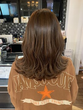 ブリング バイ スノードロップ 吉祥寺(BRING by Snowdrop) 前髪/マチルダボブ/ピンクベージュ/インナーグレージュ/吉祥寺