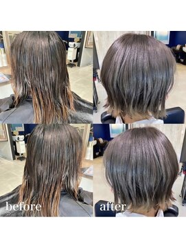 ミューズセレネシノ(MUSE Selene Shino) イメチェンショートボブ