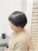 骨格と顔型に合ったショートヘア　銀座駅