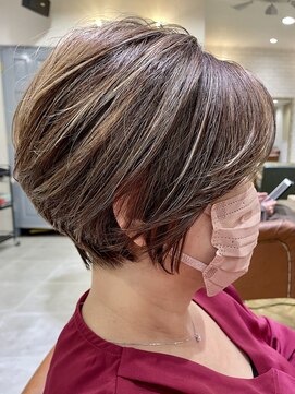 ジェービーヘア 稲毛(jb hair) 30代40代くびれヘアマッシュメルティカラー　【稲毛】