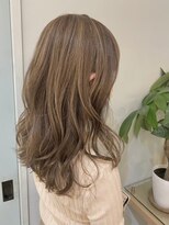 ネオリーブ ジューク 日吉店(Neolive JuQ)&nbsp;【たっぷりハイライト】　メルティーカラー★グレージュ