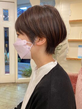 モリオ フロム ロンドン 大宮2号店(morio from London) 【なかじま ひびき】ナチュラルマッシュショート