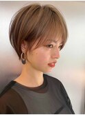 大人ショートヘア/ハイライトカラー/イルミナカラー[国分寺]