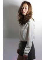 アディクト 東陽町西口(addict)&nbsp;オリーブベージュ＿シャドールーツ＿セミロング［東陽町］