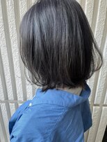 ネオリーブカップ 町田店(Neolive capu)&nbsp;くびれレイヤーボブ ＊ ダークグレー【町田/町田駅/韓国風】