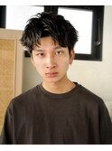 メンズスパイキーショート/ニュアンスデザイン/30代40代50代