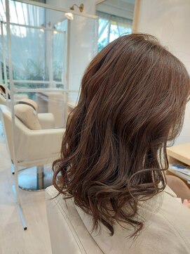 ヘアーズ 本店(HAIRZ) 《HAIRZ》藤井☆ふんわりアメジストベージュカラー