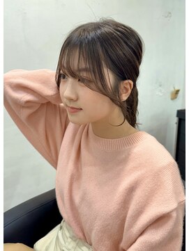 アリスバイアフロート 自由が丘(ALICe by AFLOAT) 顔まわりカット/おくれ毛カット