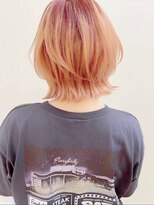 ネオリーブ クタ 町田店(Neolive kuta)&nbsp;オレンジベージュ【町田】デザインカラー/クラゲヘアー/小顔