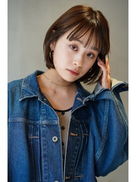 ニコ トウキョウ ヨコハマ(nico) ボブ/切りっぱなしボブ/タッセルボブ/縮毛矯正