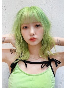 ディーン 豊橋(DEAN) ハイトーン/ブリーチ/ブロンド/ウルフカット/レイヤー