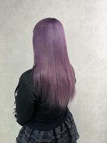 ミューバイケンジ(miu by KENJE)&nbsp;miu&橋本愛海　パープルヘアで色落ちまで可愛く◎