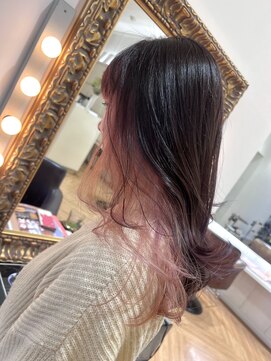 コワファースト  させぼ五番街店(COIFF1RST) ピンク×インナーカラー