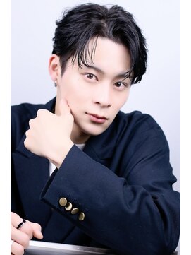 リップスヘアー 梅田(LIPPS hair) シースルーショートセンターパート