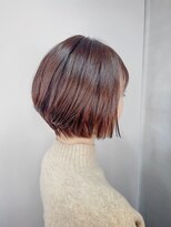 ルーファス メグロ(Ruufus Meguro) ツヤボブ/ボブ/グレージュマロンカラー30代40代50代202404