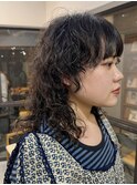マレットヘア/ウルフパーマ/原宿/表参道/パーマ