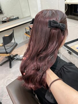 ベレーザ 渋谷(BELEZA) 7663髪質改善トリートメントブリーチなしカラー韓国ワンホンヘア