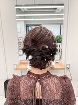 ボブヘアのヘアアレンジ【清板】