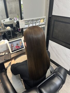 ピリオド 赤坂(Period.) ナチュラルブラウン×髪質改善