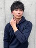【男性】カット+コスメパーマ　￥9,000 