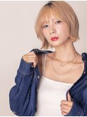 黒髪/ボブルフ/ネビージュ/小顔/ワンレン/高円寺/髪質改善/前髪
