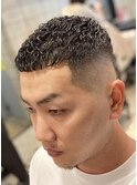 濡れパンフェードスタイル