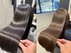 ダブリュー(W)の写真/本気の髪質改善で、髪本来の美しさをー。髪のお悩みを解消し、毛先まで艶めく理想の美髪へと導きます◇