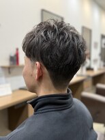 ルシード スタイル リコット(Lucido Style Ricotto)&nbsp;ツーブロック/メンズパーマ/ヒートスタイルカール刈り上げ眉毛