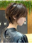 ショート×ゆるふわパーマ