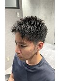 メンズベリーショートモヒ
