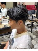 ツイスパフェザーパーマ