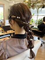 ボヌール(BonHeur)&nbsp;編みおろし　arrange