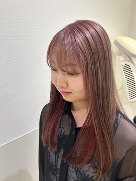 ケンジ 平塚 アネッタ(KENJE annetta) ピンクベージュ×ピンク