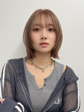 エアー 横浜(AIR) 【長谷川】小顔レイヤーハッシュボブ