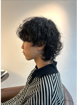 ビハインドザカーテン(BEHIND THE CURTAIN) 【外国人風癖毛パーマ】メンズショート